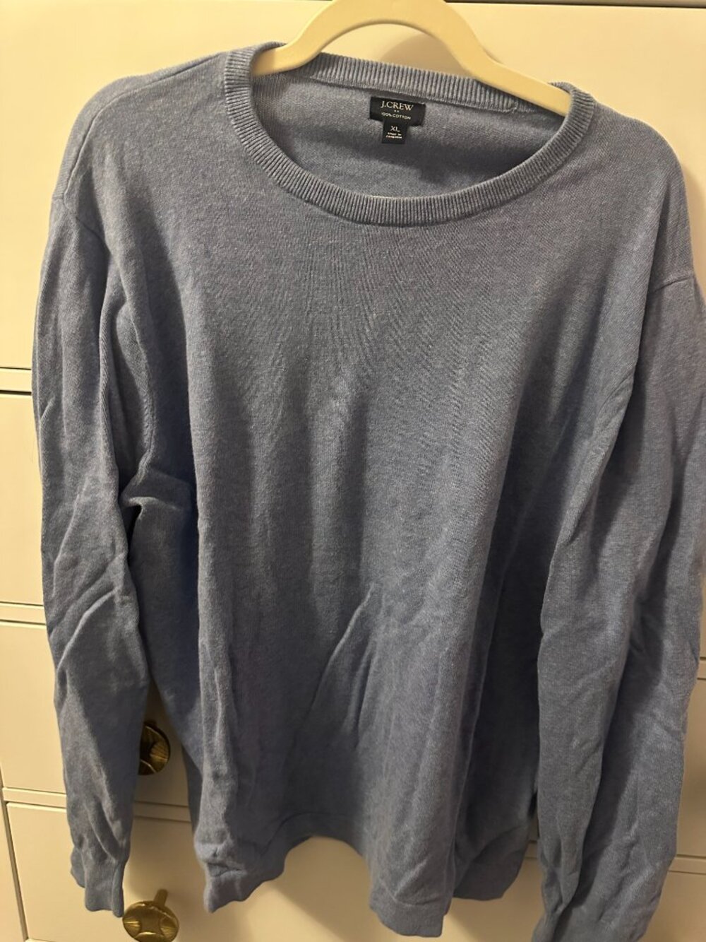 JCrew mens cotton sweater, XL